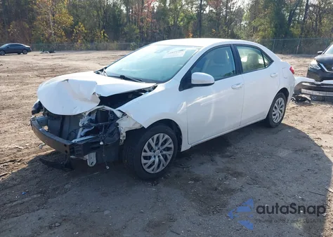 2017 Toyota Corolla Le z USA, uszkodzony, nr VIN 2T1BURHE2HC903110